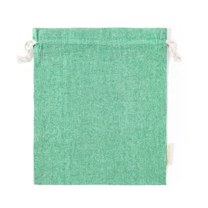 Sacchetti con Coulisse in Cotone Riciclato Eco-Friendly Murfix per Gadget - Articolo Promozionale - Product Image 2