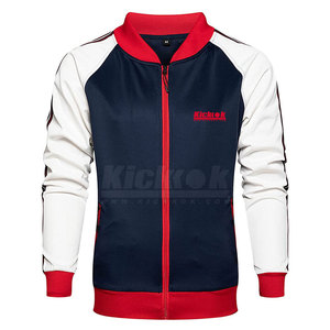 Survêtement décontracté d'hiver respirant pour homme avec col montant, logo personnalisé, haute qualité - Product Image 4