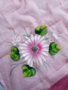 Saree de seda Kota Doriya tejido a mano tradicional de calidad superior con blusa para Niñas Ropa de fiesta directa de la India - Product Image 2