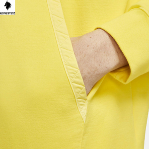 Pull à capuche personnalisé pour hommes, léger, de haute qualité, 100% coton, tissu éponge et polyester, sweat-shirt décontracté et uni - Product Image 3