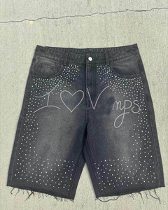 Mens denim <b>jeans</b> shorts lightweight summer casual fit breathable <b>soft</b> durable fabric comfortable streetwear style essential - Product Image 6