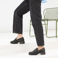 [JSHOE] Zapatos Casuales de Mujer, Mocasines Ultraligeros de Piel Vacuna, Estilo Hillroad, Lanzamiento 2025