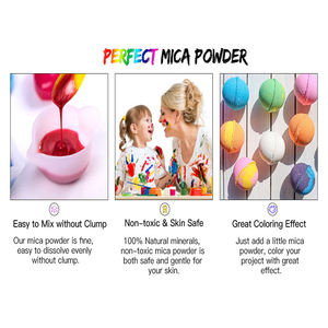 Poudre <span class=keywords><strong>de</strong></span> Mica 56 Couleurs, Pigment Naturel pour Résine Époxy, Fabrication <span class=keywords><strong>de</strong></span> Savon et <span class=keywords><strong>de</strong></span> Bougies, Désodorisants Auto, Teinture, Vernis à Ongles, Bombes <span class=keywords><strong>de</strong></span> Bain - Product Image 5