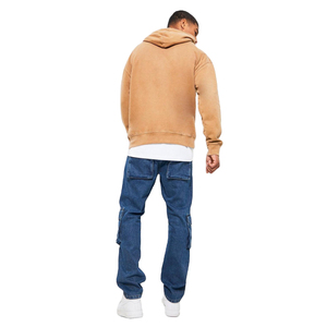 Sudaderas con capucha Vintage de invierno de calidad de marca 2 uds liso teñido 100% algodón elegante estilo Retro calidad Superior servicio OEM - Product Image 6