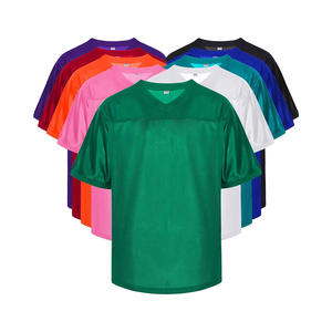 Camiseta de Fútbol Personalizable 100% Poliéster de Secado Rápido, Popular Camiseta de Fútbol con Logotipo Frontal, Servicio OEM Disponible - Product Image 1