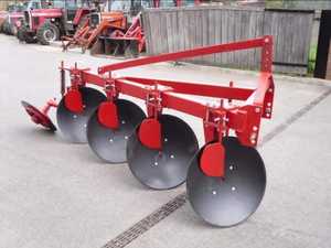 Arado de Discos Robusto para Tractor, Equipo Agrícola para Trabajo en Campos de Arroz Secos, con Estructura y Rodamientos Resistentes, Alta Productividad - Product Image 2