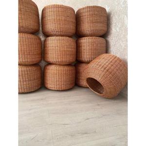 Abat-jour en laiton et rotin marocain fait main, éclairage décoratif, fournisseur en gros USA Etsy eBay Shopify, livraison directe - Product Image 1