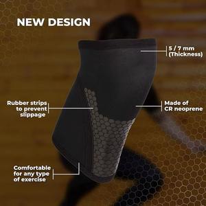 Genouillères en néoprène imprimées personnalisées pour les promotions de fitness et les sports d'équipe Genouillères en néoprène pour athlètes - Product Image 6