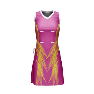 Vente en gros d'uniformes personnalisés de netball à sublimation, uniformes de sport imprimés, jupes, personnalisation à bas prix, respirants - Product Image 1