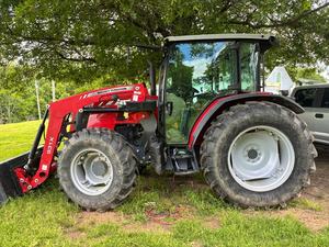 2020 Massey Ferguson 4710 Tractor bastante utilizado con componentes centrales Bomba Motor Caja de cambios - Product Image 6