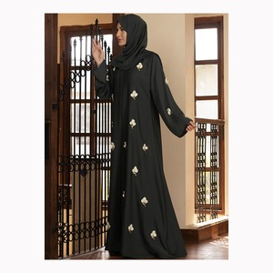 Sudaderas con capucha Jilbab islámica modesta ropa deportes Abaya vestidos mujeres musulmanas vestidos Ramadán Abaya ropa islámica con Undercap - Product Image 5