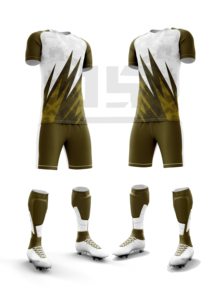 Advanced Soccer Team Kit Moisture Wicking Football Jersey and Shorts for Professional Club School and College Competitions - Product Image 6