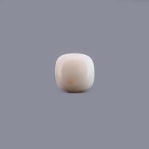 พลอยอาเกตสีแดง 14.29 กะรัต พร้อมเอฟเฟกต์แสง (รูปไข่ ขัดเงา ขนาด 6 มม./3 มม.) - Product Image 1