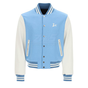 Chaqueta con letras de invierno con estilo para hombre con cuello levantado, diseño único de alta calidad, estilo callejero, servicio OEM disponible - Product Image 1