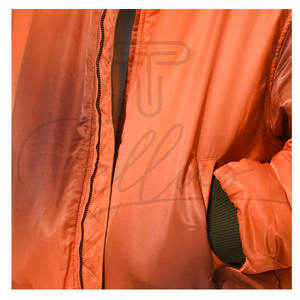 Chaqueta Bomber de Alta Calidad para Hombre, Personalizada al por Mayor, Delgada, Reversible, con Cierre, Impermeable y Cortavientos, para Primavera - Product Image 4