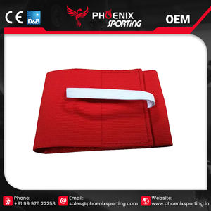 Brassard élastique de capitaine d'équipe de football de football extensible de fermeture de boucle de conception anti-chute de grandes tailles au prix le plus bas - Product Image 6