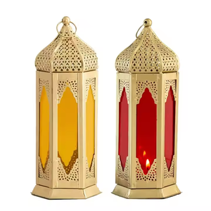 Linterna de vela de Metal de hierro colgante de alta venta para decoración de jardín y fiesta linterna importada por decor IMPEX - Product Image 4