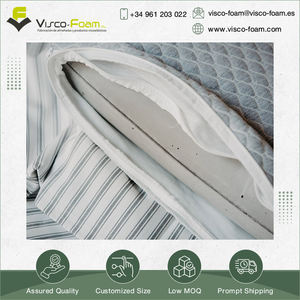 Increíble oferta en almohadas y cojines de carbono de uso de viaje no lavables de alta calidad de espuma viscoelástica rellena 100% viscoelástica - Product Image 4