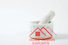 Mortero de madera y pastel de último diseño con acabado natural para moler especias, accesorios de cocina de alta calidad - Product Image 5