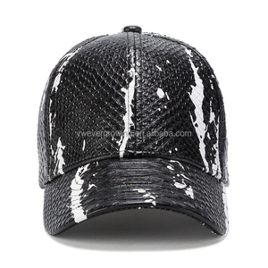 Patch mi profil casquette de camionneur courbe facture en plastique snap back chapeau de camionneur - Product Image 3