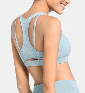 Fitness dames filles course Gym Yoga soutien-gorge hauts Logo personnalisé exercice entraînement femmes sport soutien-gorge - Product Image 2