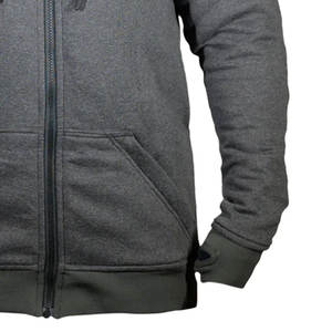 2025 unisexe classique sweat à capuche zippé 100% coton impression numérique tissu respirant Streetwear sweat à capuche zippé pour unisexe - Product Image 5