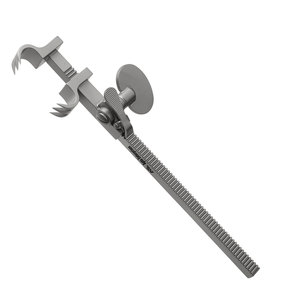 Retractor de Costillas Bailey con Trinquete, Apertura de 8 Pulgadas, Instrumento Quirúrgico de Acero Inoxidable de Alta Calidad para Uso Hospitalario - Product Image 5