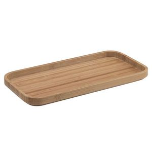 Plateau à collation en bois écologique de haute qualité, taille et forme personnalisées, plat en bambou pour servir des gâteaux, des desserts, du café - Product Image 2
