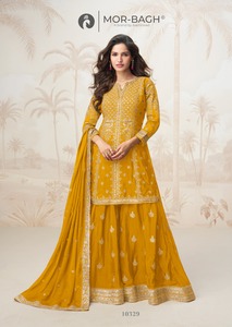 Collection Premium Look élégant Vêtements occasionnels Soie Chinnon de qualité supérieure avec broderie Costume Salwar Fabricant d'Inde - Product Image 4