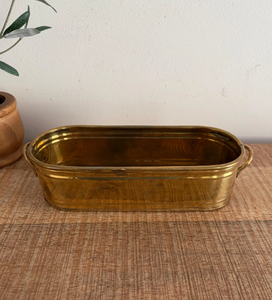 Antique Brass <b>Metal</b> Flower Vase Embossed Design Decorative Floor and <b>Table</b> Planter for Beautiful Home Decor - Product Image 1