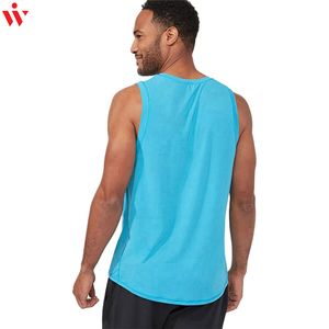 เสื้อกล้ามสำหรับเล่นยิมฟิตเนสแขนกุดสำหรับผู้ชายเสื้อพิมพ์โลโก้ - Product Image 3