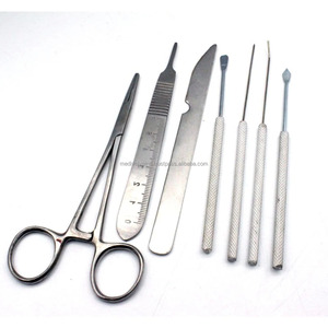 Kit de Instrumentos Quirúrgicos de 17 Piezas, Juego de Disección de Acero Inoxidable de Alta Calidad, Certificado CE e ISO, Proveedor Mayorista OEM ODM - Product Image 4