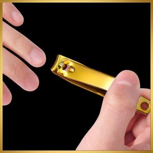 Cortaúñas Profesional de Acero Inoxidable Dorado Kween, Herramienta de Manicura Grande para Dedos de Manos y Pies - Product Image 5