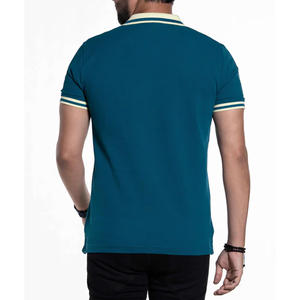 Venta al por mayor barato 100% algodón de alta calidad de varios colores Polo camisas de polo de diseñador de los hombres para los hombres camisetas de polo - Product Image 2