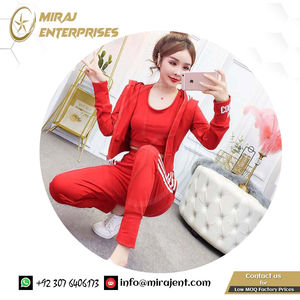 ชุดกีฬาสตรี3ชิ้นชุดเสื้อ + เสื้อกั๊ก + กางเกง - Product Image 5