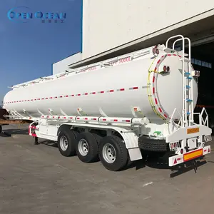 Liquid Fuel Bulk Cement LNG LPG Powder Diesel Tank Cargo Container Transport Utility Heavy Duty Tractor Dumping Semi Trailer