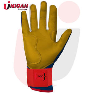Guantes de bateo de béisbol y softbol de cuero suave profesional personalizables Equipo cómodo con logotipo personalizado - Product Image 2