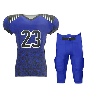 Ensemble d'uniformes de sport de haute qualité sublimés Tops de football américain Maillot de football américain pour hommes - Product Image 1