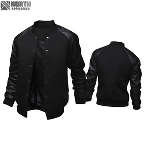 Chaqueta para Menpatchwork Hombres Versity Chaquetas Mejor Precio de Fábrica al por mayor Color personalizado Universidad Béisbol Bomber Chaqueta Mujer - Product Image 6