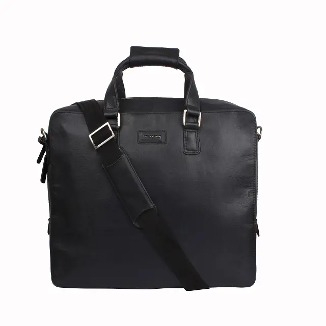New high quality custom pu leather briefcase men business briefcase laptop bags for men