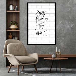 Affiche de l'album The Wall de Pink Floyd, couverture d'album emblématique - Product Image 3