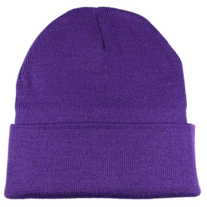 Vente en gros d'usine, bonnets personnalisés pour adultes, matériau en coton de haute qualité, chapeau d'hiver pour hommes et femmes avec logo brodé - Product Image 2