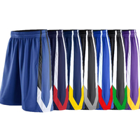 Shorts de basketball personnalisés pour hommes, sublimation, cordon de serrage, maille respirante, séchage rapide, OEM ODM, vêtements de sport, entraînement, grandes tailles, basketball W