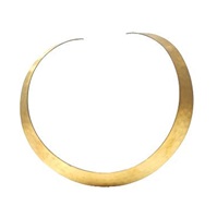 Collier en laiton design personnalisé bijoux de mode fabricant de gros collier en laiton pour les fêtes utilisation à la main très poli