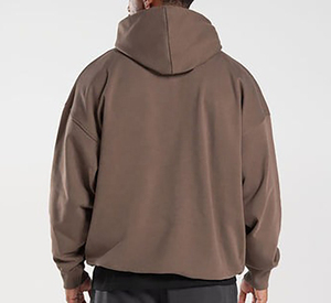 Sudaderas con Capucha Extra Grandes para Hombre al por Mayor 2026, Lisas, sin Estampado, Sudaderas de Invierno para Hombre - Product Image 2