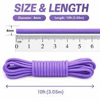 Cordon en nylon 7 brins de type III, 4 mm x 10 pieds, 28 couleurs, pour bracelet de survie DIY, porte-clés, lanière, kit d'artisanat