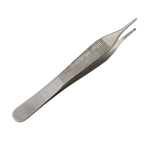 Fórceps de tejido Adson, instrumentos quirúrgicos de acero inoxidable, equipo intraoperatorio de potencia Manual para procedimientos quirúrgicos - Product Image 1