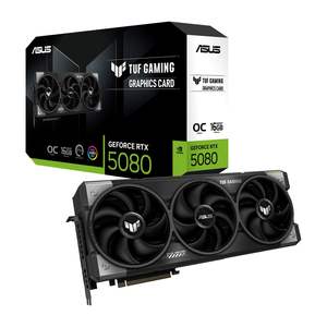 Prix de gros pour les cartes graphiques de jeu pour ordinateur de bureau ASUZ TUF Geforce RXT 5080 16GB GDDR7 OC Edition - Product Image 2