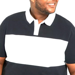 Precio barato de fábrica Hombres Tallas grandes Algodón Transpirable Polo Venta al por mayor Fabricación Mejor calidad Hombres Tallas grandes Polo - Product Image 3