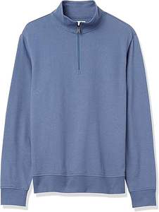 Sweat-shirt à col montant à manches longues et à fermeture éclair pour hommes de haute qualité - Product Image 2